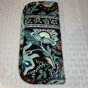 Vintage Vera Bradley "Java Blue" eyeglass case